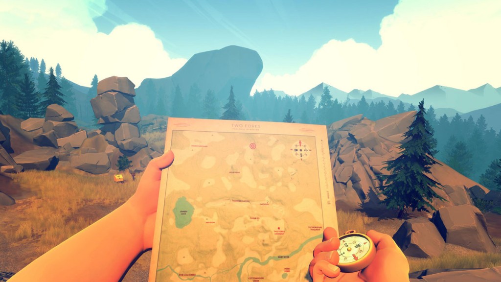 Firewatch Spielwelt